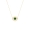 QUARTZ EYE NECKLACE WITH DIAMONDS