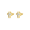 CROSS EARRINGS WITH DIAMONDS
