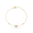 ARMBAND 1 DIAMANT IN DER MITTE MIT DIAMANTEN