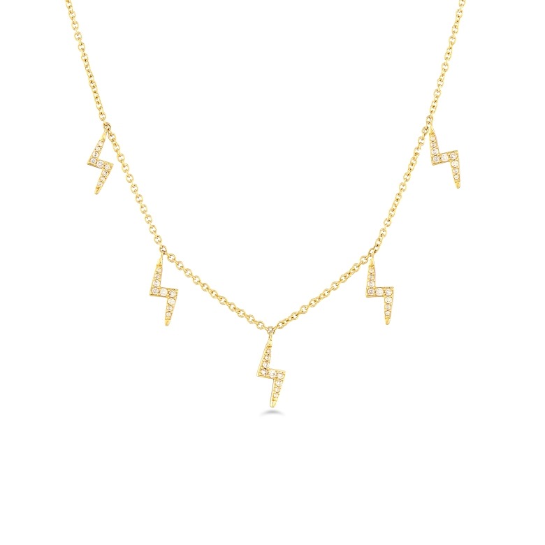 HLC - NECKLACE RAYS WITH DIAMONDS 1
