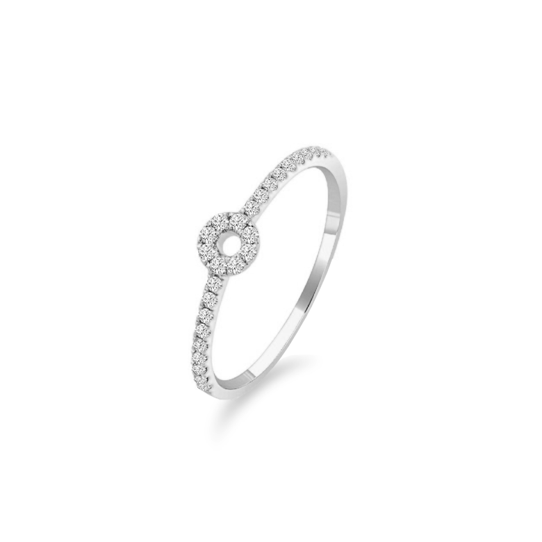 HLC - ANNEAU CERCLE AVEC DIAMANTS 3