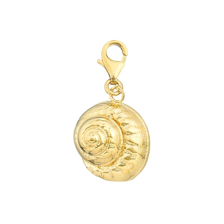 HLC - GOLD SHELL CHARM 1